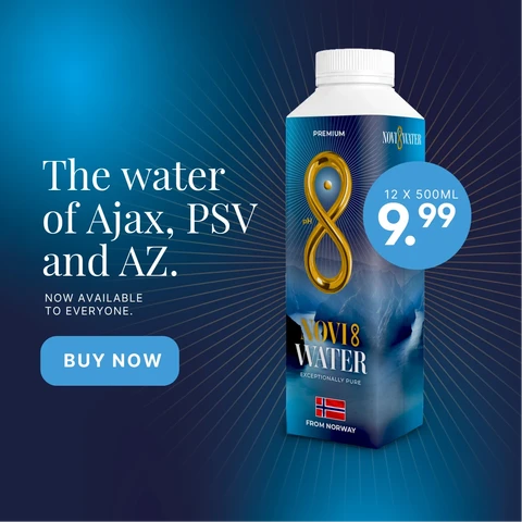 Novi8 Water 12 x 500 ml 【Official Water Supplier voor PSV, AJAX en AZ】