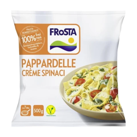 Frosta Pappardelle Sahnespinat