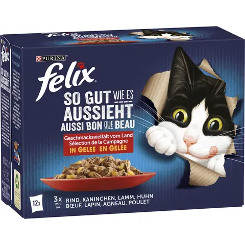 Felix So GUT wie es AUSSIEHT Landgeschmack 12 x 85g