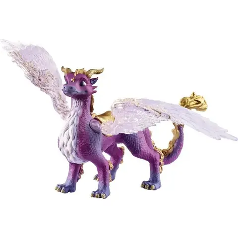 SCHLEICH BAYALA | Nachthimmeldrache 70762 | detailgetreue Figuren mit beweglichen, transparenten Flügeln | tolles Geschenk für Mädchen und Jungen | Spielfigur ab 5 Jahren | 15 x 10 x 18 cm