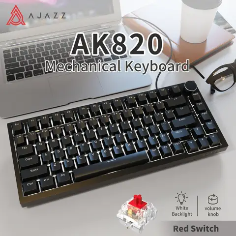 AJAZZ AK820 75% Wired Mechanical Keyboard