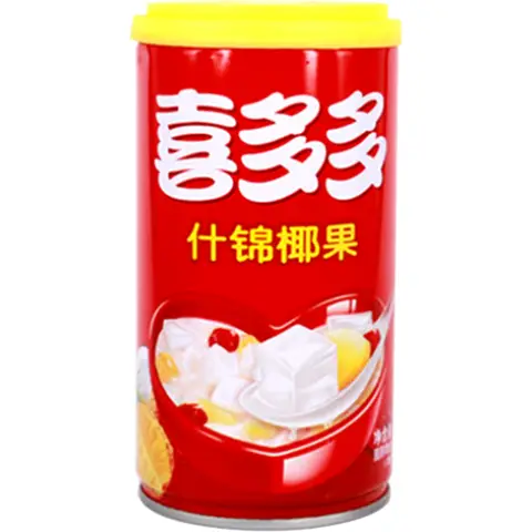 XDD Assorted Coconut Dessert 370g 喜多多杂锦椰果罐头370g
