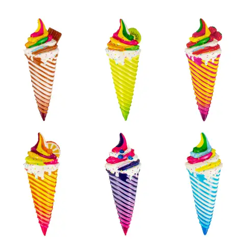 Krazy Soft Squishy Ice Cream Cone 8in