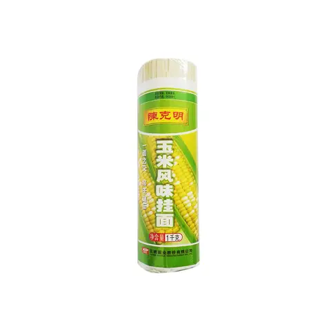 Chen Keming corn flavoured noodles 500g 陈克明玉米味挂面500g