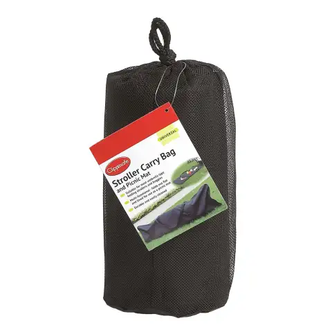 Stroller Carry Bag & Picnic Mat (7)Black