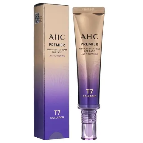 AHC Première crème contour des yeux ampoule raffermissante pour les lignes du visage 12 ml (13e génération)