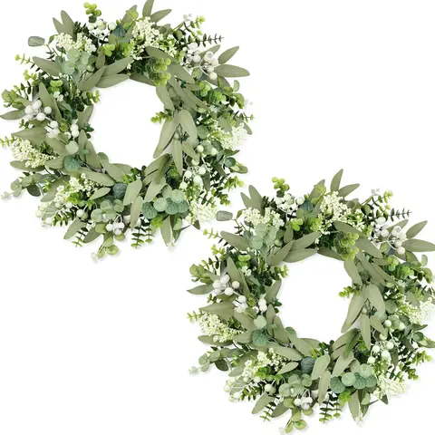 13inch eucalyptus wreath-1pcs