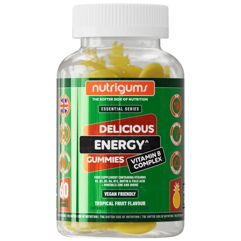 Nutrigums Energy Vitamin B Complex Gummies - 60 Gummies