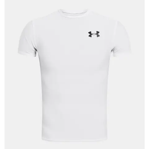 Under Armour HeatGear Men's Compression Short Sleeve - White