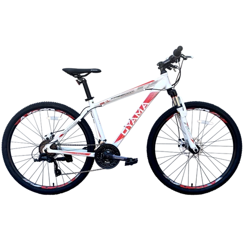 OYAMA Freedom 2.1 Mountainbike - 19 Zoll Rahmen - Weiß/Rot