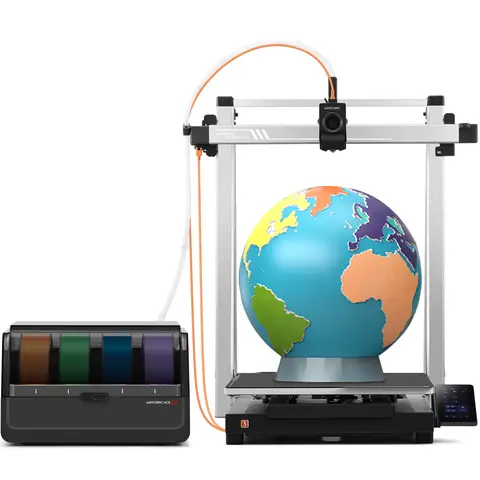 ANYCUBIC x JOYBUY Kobra 3 Max Combo Grootformaat Meerkleurige 3D-printer met 420×420×500 mm Bouwvolume en tot 600 mm/s Printsnelheid