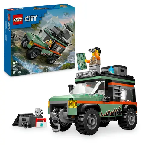 LEGO City Ensemble de Construction Camion de Montagne Tout-Terrain 4x4
