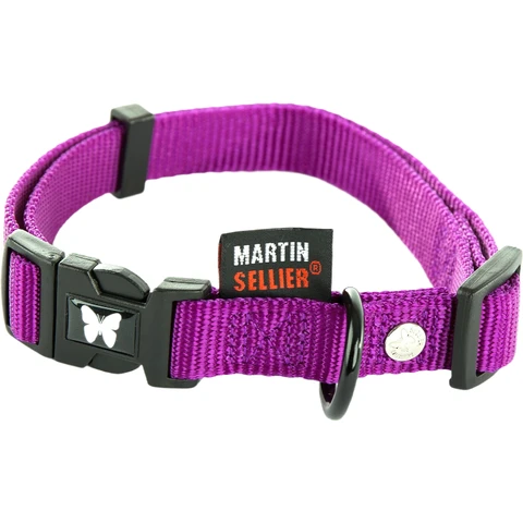 MARTIN SELLIER Halsband Nylon Paars 45-65x2,5 cm