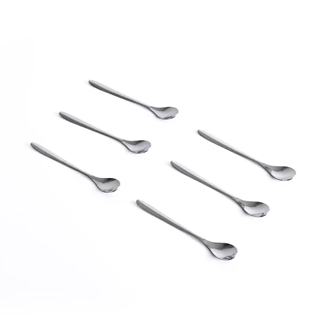 EOTIA Latte Spoon NoirSteel Series set 6pcs