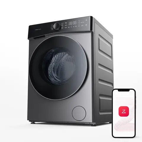 [€657 with Code K242] Roborock Zeo Lite Grey Wasch-Trockenautomat / 10 kg Waschen & 6 kg Trocknen / Zeo-Zyklus-Trocknungstechnologie / RR Seafarer Wasch- & Trocknungs-Algorithmus / LintClear Selbstreinigungssystem / Automatische Dosierung [Energieeffizienzklasse E]