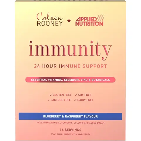 Applied Nutrition Colleen Rooney Immunity Stick Packs Blueberry & Raspberry Flavour - 14 Stick Packs