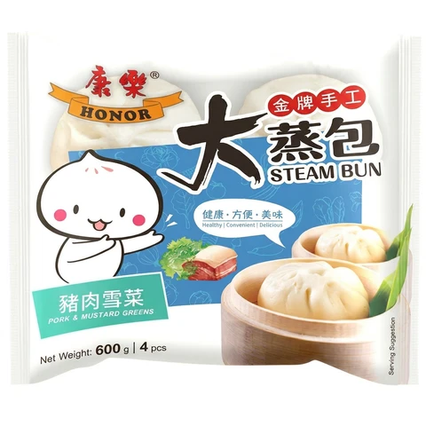 HONOR Bun-Pork with Mustard Greens 600g