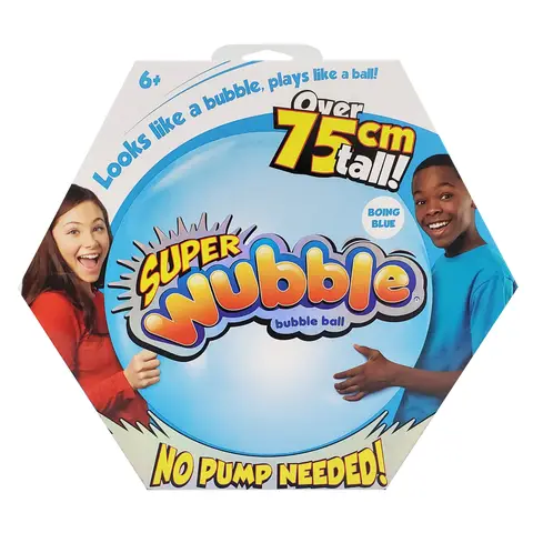Blue Super Wubble Ball