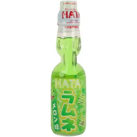 HATA KOSEN Boisson gazeuse Ramune saveur melon - 200 ml