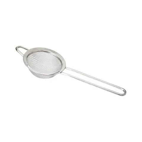 Tala Stainless Steel Sieve, 8 cm Diameter with Fine Mesh, Perfect for Loose Tea, Dusting Cakes and rinsing Single portions of Pulse Beans