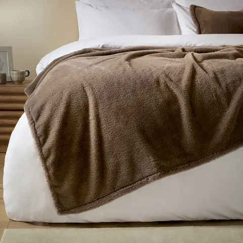 Furn Throw Kallu Mocha 130x180cm