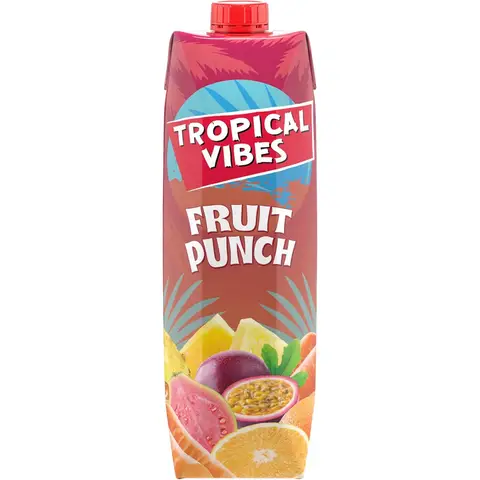 Tropical Vibes Tetra Fruit Punch 1L