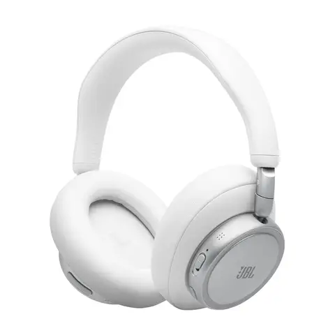 JBL Live 780NC Kabellose Over-Ear-Kopfhörer JBLLIVE780NCWHT, True Adaptive Noise Cancelling 2.0, Hi-Res JBL Spatial Sound, 80 Stunden Akku, Bluetooth 6.0 Multipoint, 2-Mikrofon AI Perfect Calls 2.0, Weiß