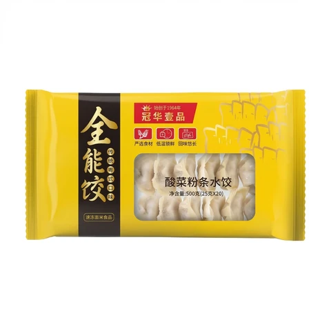 Guanhua Yipin Raviolis à la moutarde et aux nouilles 500g