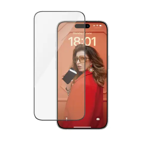  PanzerGlass ® Screen Protector iPhone 15 Pro | Ultra-Wide Fit w. EasyAligner