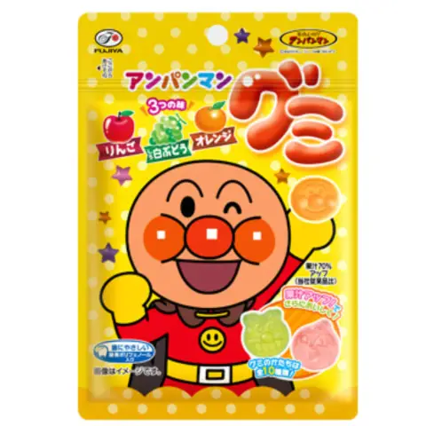Fujiya Anpanman Gummy Candy 50g/bag 不二家面包超人軟糖 50g/袋