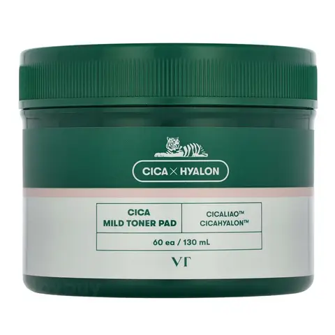 VT Cosmetic Cica Mild Toner Pads 130ml