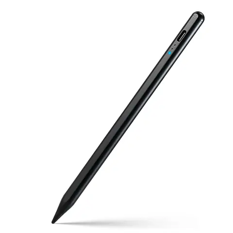 Rexsun Stylet haute précision avec pointe fine compatible iPhone, Samsung, Android et autres écrans tactiles - Noir