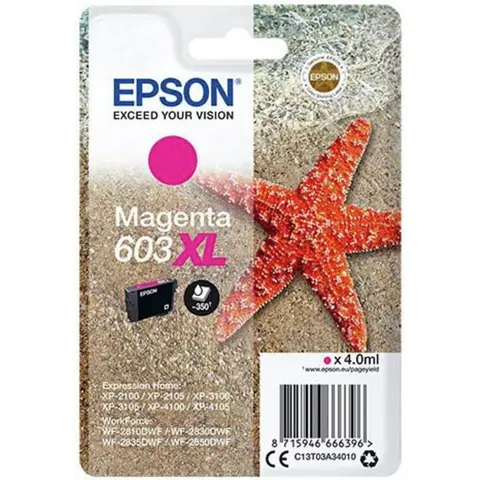 Epson Singlepack Magenta 603XL Ink