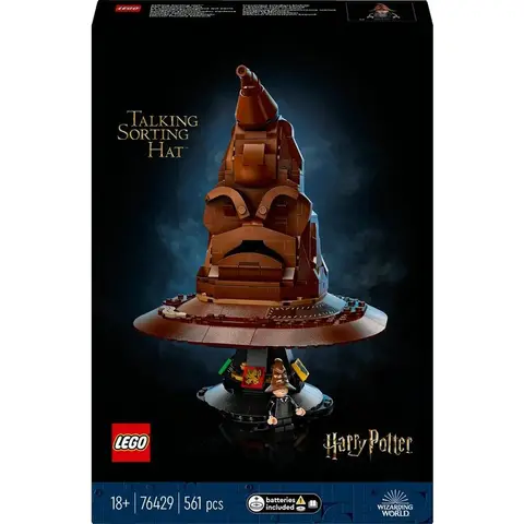 LEGO Harry Potter praatbare sorteerhoed bouwset - 76429, 561 stuks