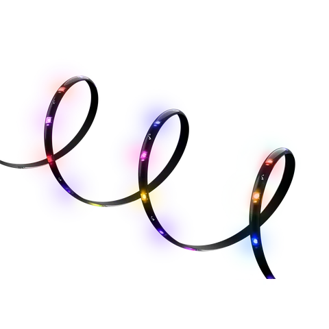 Yeelight Obsid RGBIC Light Strip Extension 1m – Smart RGBIC LED Ambient & Mood Lighting Add-On for Room, TV, Desk & Gaming Setup