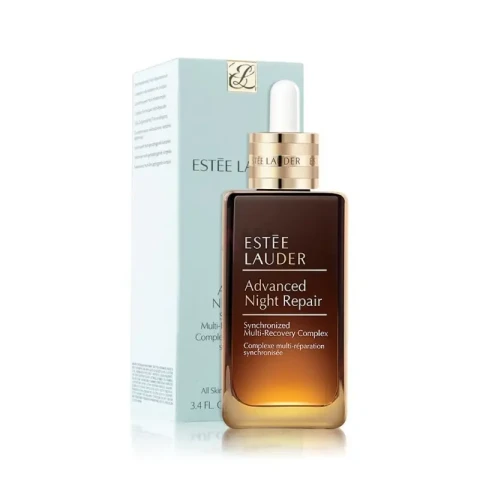 Estée Lauder Advanced Night Repair Face Serum Synchronisierte Multi-Recovery-Komplex mit Hyaluronsäure & Peptiden | Anti-Aging & Feuchtigkeitspendelnde 100ml