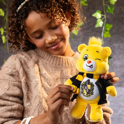 Care Bears Harry Potter 22cm Fun Size Funshine Bear x Hufflepuff
