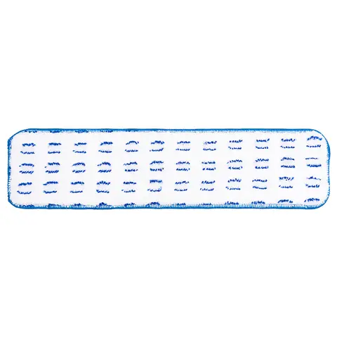 49x12cm Microfiber Mop Pad Refill, Blue 59g Ultra-Light Replacement Cloth for Flat Mops (Folded Packaging)