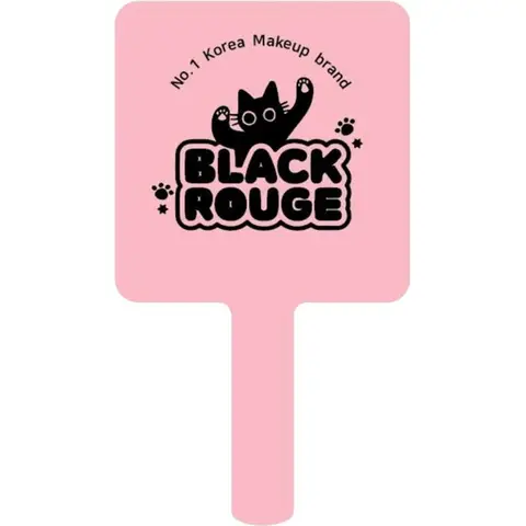 Black Rouge Berry Cat Mirror Hand Mirror in Sweet Cat Design 1 Piece