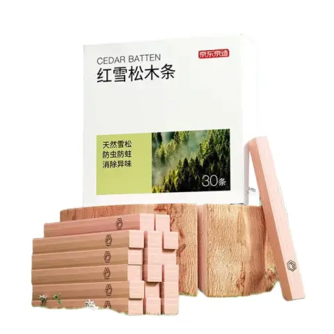 J.ZAO Red Cedar Wood Strips 30 Pieces