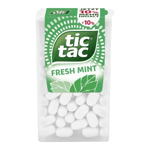 Tic Tac Fresh Mint Pfefferminzdragees 54 g
