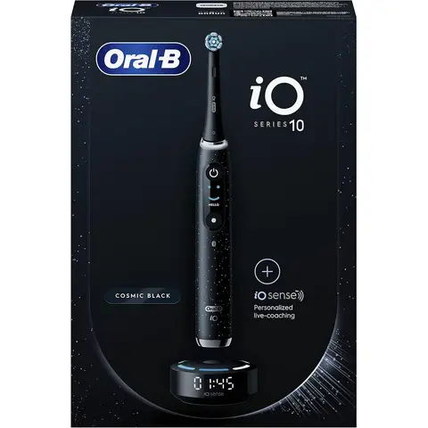 ORAL-B IO 10 SERIES Elektrische Tandborstel ZWART 1 stuk