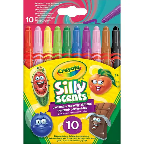 Crayola 10 Pack Silly Scents Twistables Crayons