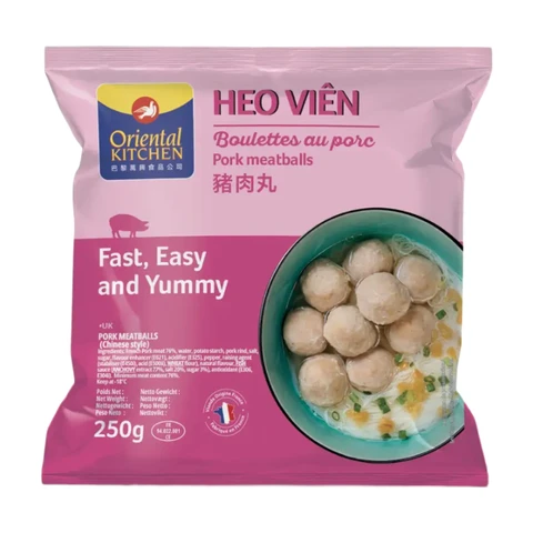 Boulettes de Porc Oriental Kitchen 250g