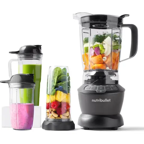 Nutribullet Combo Power Blender 1200W Donker Grijs
