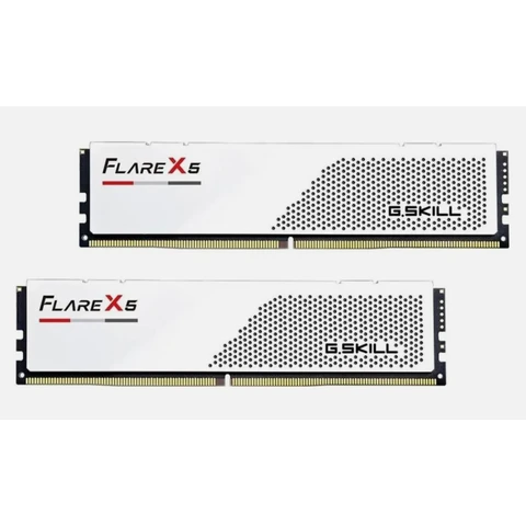 G.Skill DIMM 64 GB DDR5-6000 (2x 32 GB) Dual-Kit, Arbeitsspeicher (weiß, F5-6000J3636F32GX2-FX5W, Flare X5, INTEL XMP, AMD EXPO)