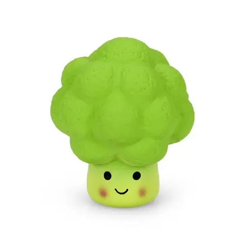 Petface Foodie Faces Latex Broccoli Dog Toy Small