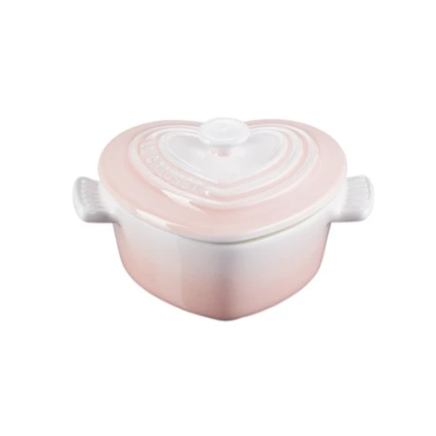 Le Creuset Herzförmige Auflaufform 250 ml – Muschelgrau