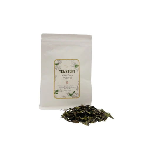 Tea Story White Peony Tea [Skin Radiance] Sun-Withered Antioxidant Blend, Loose Leaf 100g