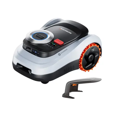 [Nouveau ! Garage gratuit de 199 € + Livraison gratuite le lendemain] Segway Navimow i215 LiDAR Robot tondeuse pour 1500m² avec Garage M, pentes de 45%, LiDAR à semi-conducteurs et Vision, cartographie automatique, sans fil, sans antenne, 4G intégré (garage expédié avec)